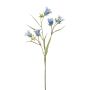 Artificial bellflower branch EMMELY, light blue, 26"/65cm