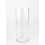 Cylinder vase SANSA AIR of glass, clear, 19.69"/50cm, Ø 7.87"/20cm