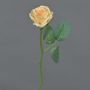 Artificial rose GABI, peach-cream, 30cm, Ø6cm