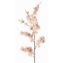 Artificial Japanese ornamental cherry tree ZORYA with blossoms, pink-cream, 125cm