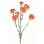 PIARA decorative carnation branch, salmon, 60 cm, Ø 3–5 cm
