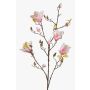 Artificial magnolia LILO, pink-white, 4ft/110cm, Ø 2"-3.5"/5-9cm