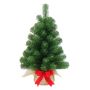 WARSZAWA artificial Christmas tree, natural jute sack, 60cm, Ø40cm