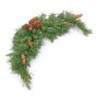 Decorative fir door arch ALFRED, crossdoor, flame retardant, 3ft/90cm