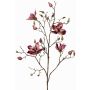 False magnolia branch JACKA, dusky pink, 3ft/105cm