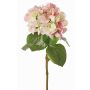 Artificial hydrangea CHIDORI, cream-pink-green, 60cm, Ø18cm