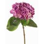 Artificial hydrangea CHIDORI, violet-cream, 60cm, Ø18cm