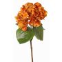 Artificial hydrangea CHIDORI, orange, 60 cm, Ø 18 cm