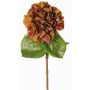 CHIDORI artificial hydrangea, orange-red, 60 cm, Ø 18 cm