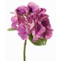 CHIDORI artificial hydrangea, violet and cream, 30cm, Ø13cm