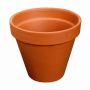 Planter DUNARI of terracotta, 19"/47cm, Ø21"/53cm