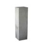 Square plant column LUNAKA made of concrete, grey, 11"x11"x24"/29x29x60cm