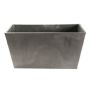ANDIF planter made of wood-concrete, anthracite, 100x32x49cm