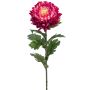 Artificial chrysanthemum flower LAZO, pink, 75cm