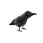 Halloween raven DIOGO, black and white, 28x11x17cm