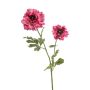 LOLYN artificial ranunculus, pink, 65cm