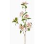 RETLOZ ornamental cherry branch with blossoms, light pink, 90 cm