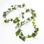 Decorative ivy garland MAJA, green-white, 6ft/180cm