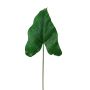 Artificial Anthurium Leaf ESAD, green, 40cm