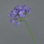 Artificial Agapanthus PHILINA, purple, 30"/75cm, Ø 5.5"/14cm