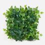 Decorative ivy hedge / mat LUKA, green, 30x30cm