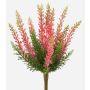 Faux heather ELSAWO on a stake, crossdoor, pink, 12"/30cm
