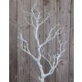 Artificial pear tree branch ARTHAS, white, 30"/75cm