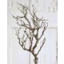 Artificial pear tree branch JOHNNY, beige-grey, 3ft/90cm