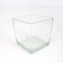 Big table lantern KIM EARTH, clear, 7"x7"x7" / 18x18x18cm