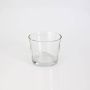Small storm light / glass vase ALENA, clear, 3.3" / 8,5cm, Ø 3.9" / 10cm