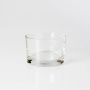 Tealight glass / tea light holder TAMIO, clear, 2.2" / 5,5cm, Ø3.3" / 8,5cm