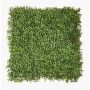 Artificial plant mat / hedge - boxwood HEINZ, crossdoor, 20"x20"/50x50cm
