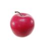 Decorative apple 'HENNY', red, 2.4"/6cm, Ø2.8"/7cm