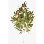 Decorative Japanese maple branch AKAYO, green-red, 24"/60cm