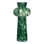 ARKANA glass flower vase, green-transparent, 41cm, Ø19cm