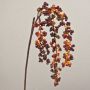 Artificial elderberry branch SWANTJE, berries, burgundy-orange, 40cm