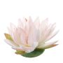 Artificial lotus flower SUADO, floating, pale pink, 6 cm, Ø15 cm