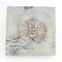 mural / deco picture Phalaenopsis orchid LAMINA, light grey, 13x13"/32x32cm