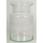 Lantern glass HANNA OCEAN, clear, 7"/19cm, Ø5.7"/14,5cm