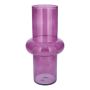 ELSABEA glass vase, recycled, clear violet, 31 cm, Ø15 cm