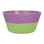 Flower basket NERIONKO DUO, purple-green, 4"/10cm, Ø7"/19cm
