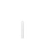 FRANZISKA fireplace candle, white, 30 cm, Ø 5 cm, 64 hours – Made in Germany