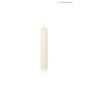 Church candle MERRITT made from 10% beeswax, ivory, 16"/40cm, Ø2.4"/6cm, 84h - Made in Germany