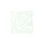 Room divider elements LUCIE, rose, clear, set of 4, 12"/30cm