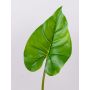 Artificial Calla Lily leaf KAMUELA, green, 18"/45cm