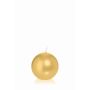 Ball candle ROSELLA, gold, Ø2.4"/6cm, 10h - Made in Germany