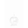 Ball candle MAEVA, white, Ø2.4"/6cm, 10h - Made in Germany