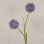 Artificial foam Allium CHIRARA, purple, 90 cm, Ø10 cm