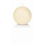 Ball candle MAEVA in cellophane foil, ivory, Ø2.8"/7cm, 25h - Made in Germany
