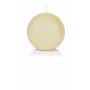 Ball candle MAEVA in cellophane foil, cream, Ø2.8"/7cm, 25h - Made in Germany